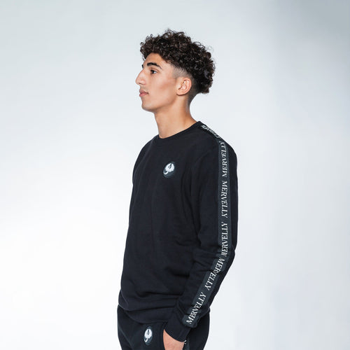 Sweatshirt Man Black